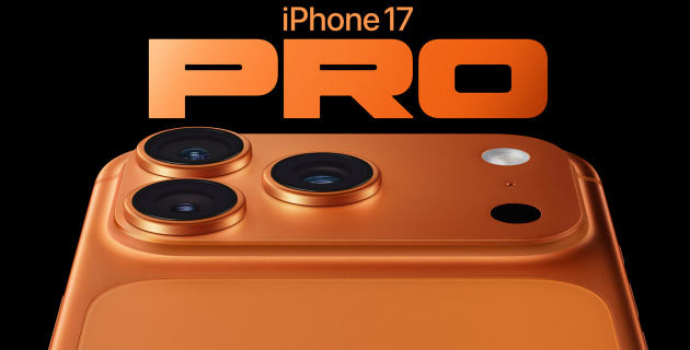 iPhone 17 Pro - Orange/Copper Finish (Concept/Promotional Image)