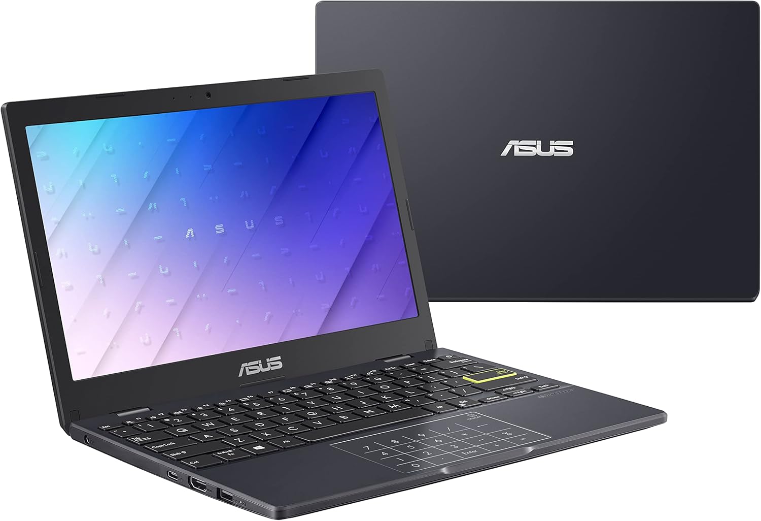 ASUS E210 Laptop 11.6" Intel Celeron 4GB RAM 64GB eMMC - Star Black